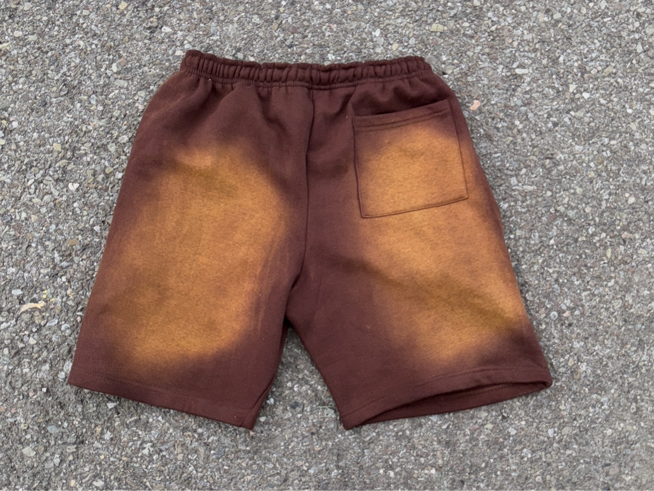 Earthtone Acid Wash Shorts – Distressed Embroidered | Cheatcode Athletix