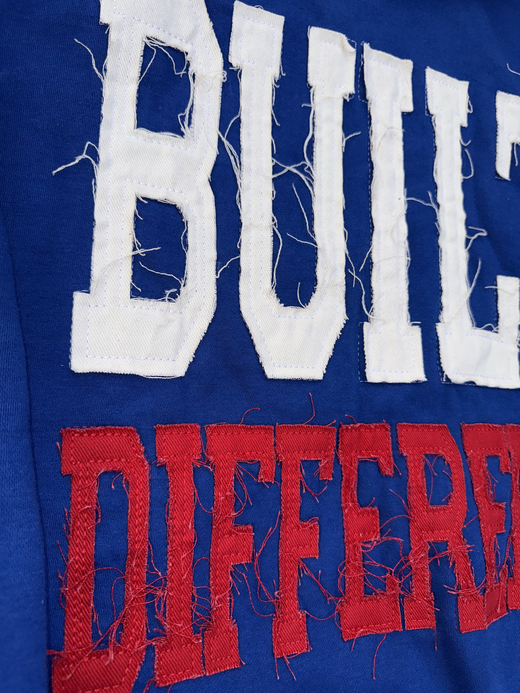 Built Different: Mafia Edition Unisex Hoodie – 350 GSM Premium Cotton, Distressed Embroidery, Let’s Go Buffalo Patch