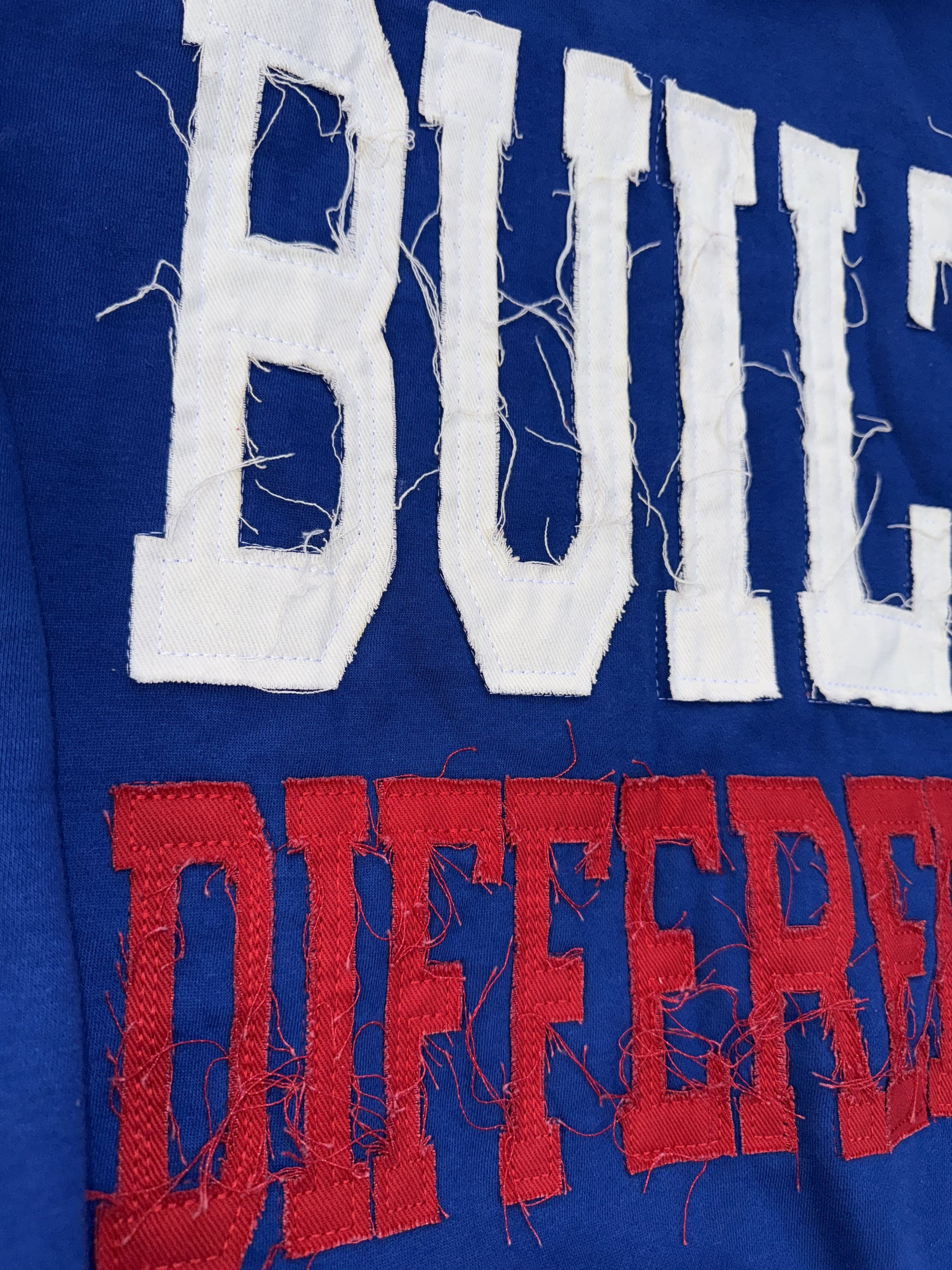 Built Different: Mafia Edition Unisex Hoodie – 350 GSM Premium Cotton, Distressed Embroidery, Let’s Go Buffalo Patch