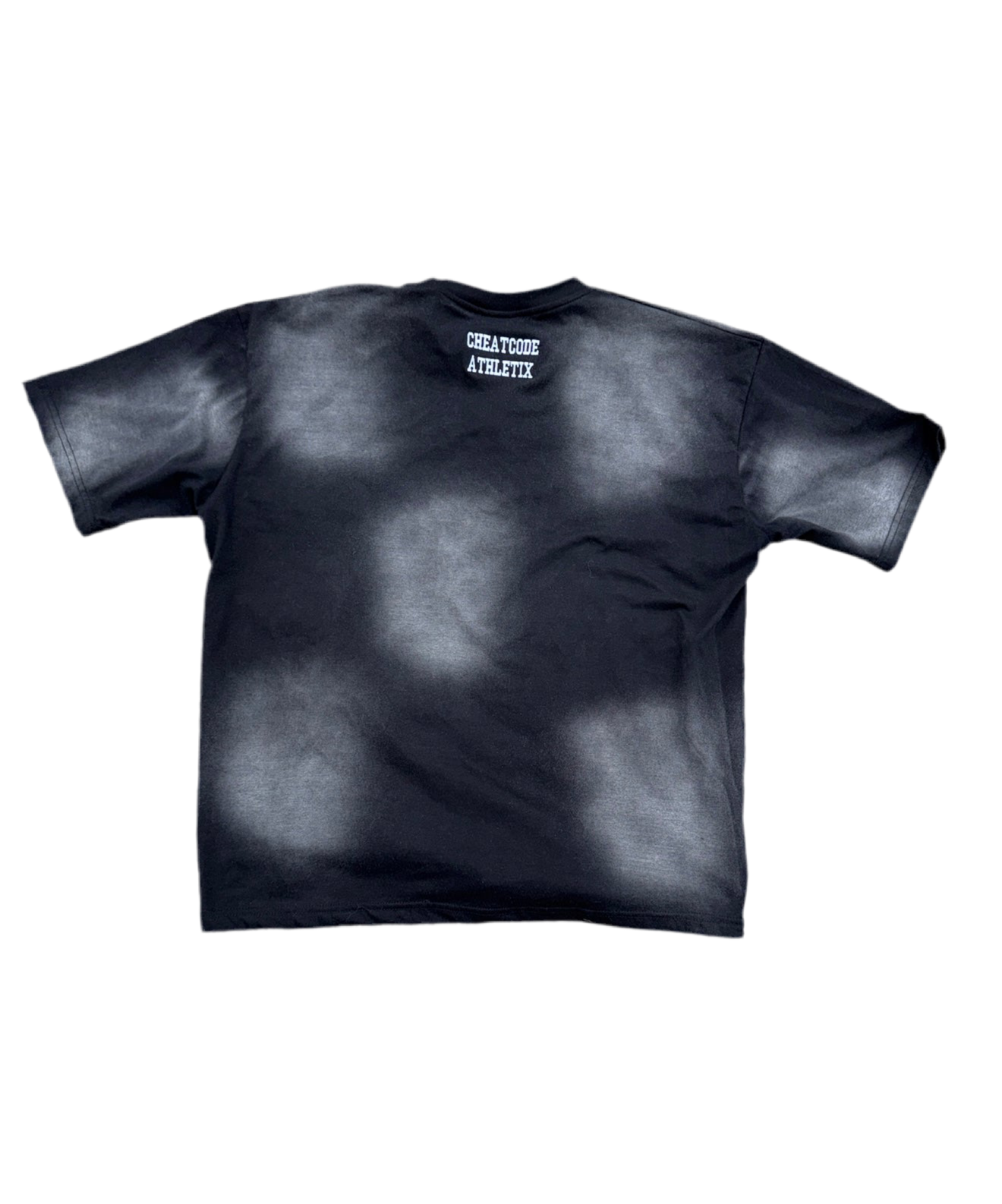 Oreo Acid Wash Shirt – Distressed Embroidered | Cheatcode Athletix