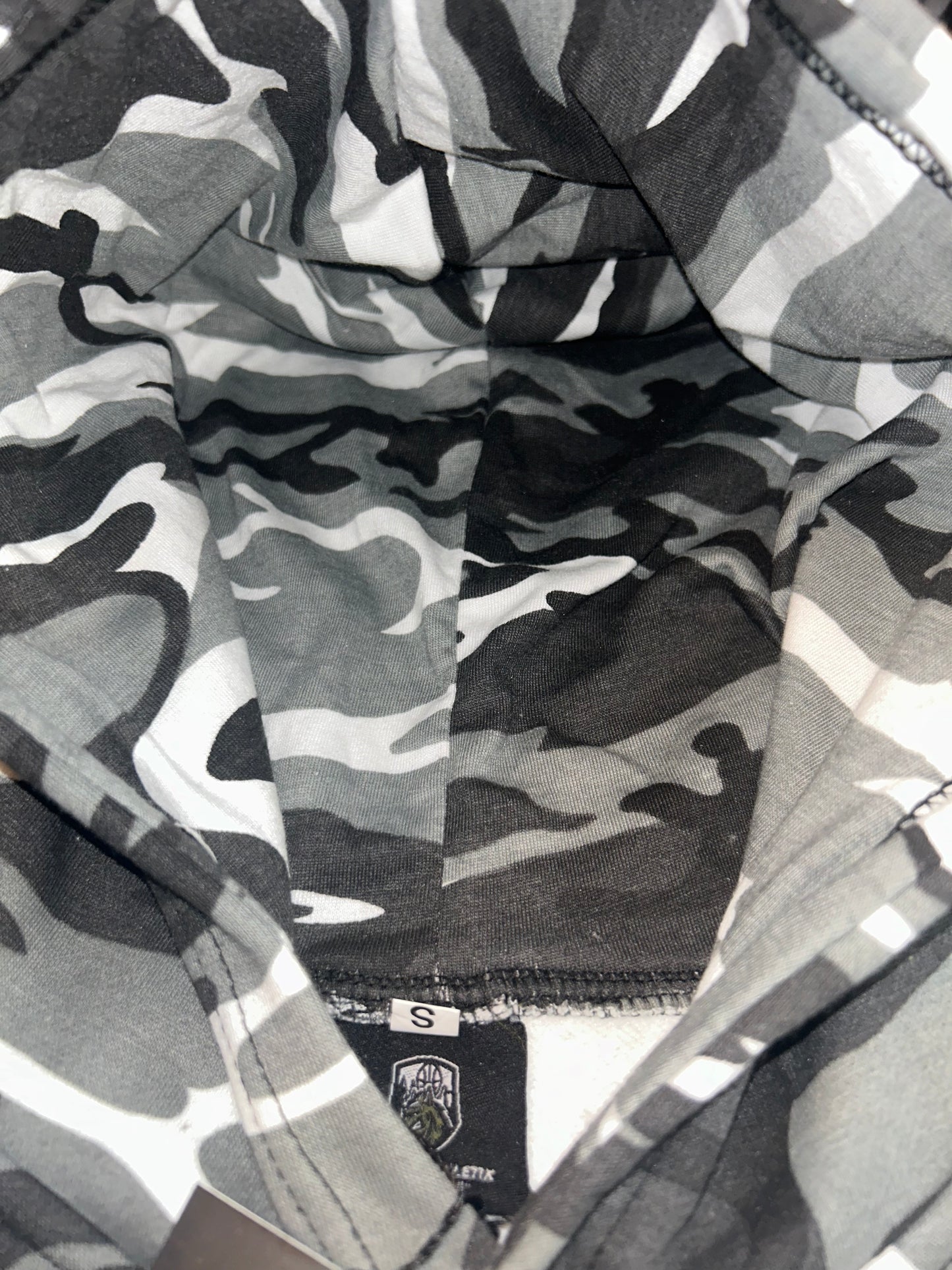 Limited Edition Built Different Heavyweight Hoodie - Black/White Camo