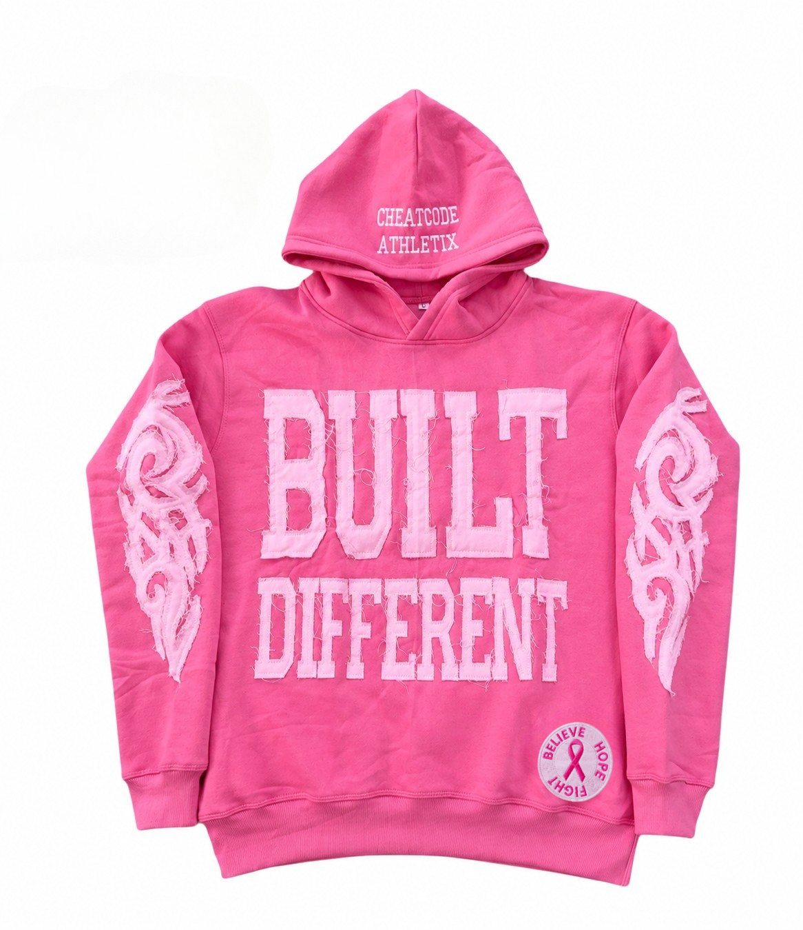 Pink Legacy Hoodie – Believe Hope Fight Edition