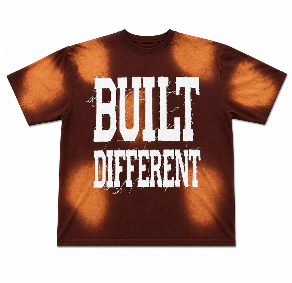 Brown 250 GSM Relaxed Heavyweight Tee