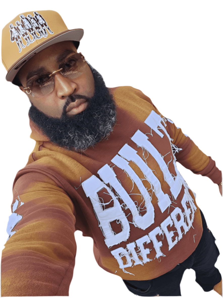 Earthtone Hoodie – Distressed Embroidery | Cheatcode Athletix