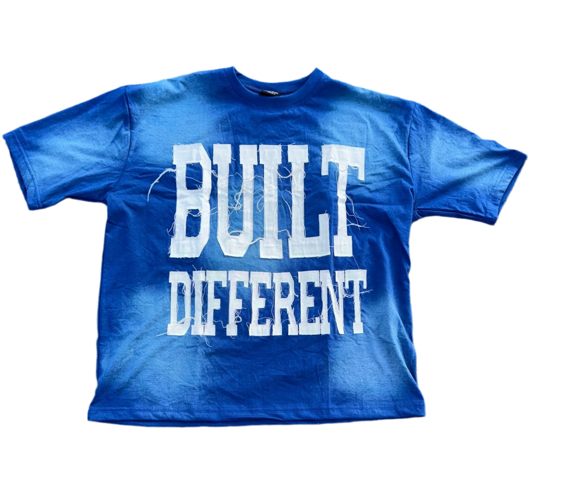 Nipsey Acid Wash Shirt – Distressed Embroidered | Cheatcode Athletix