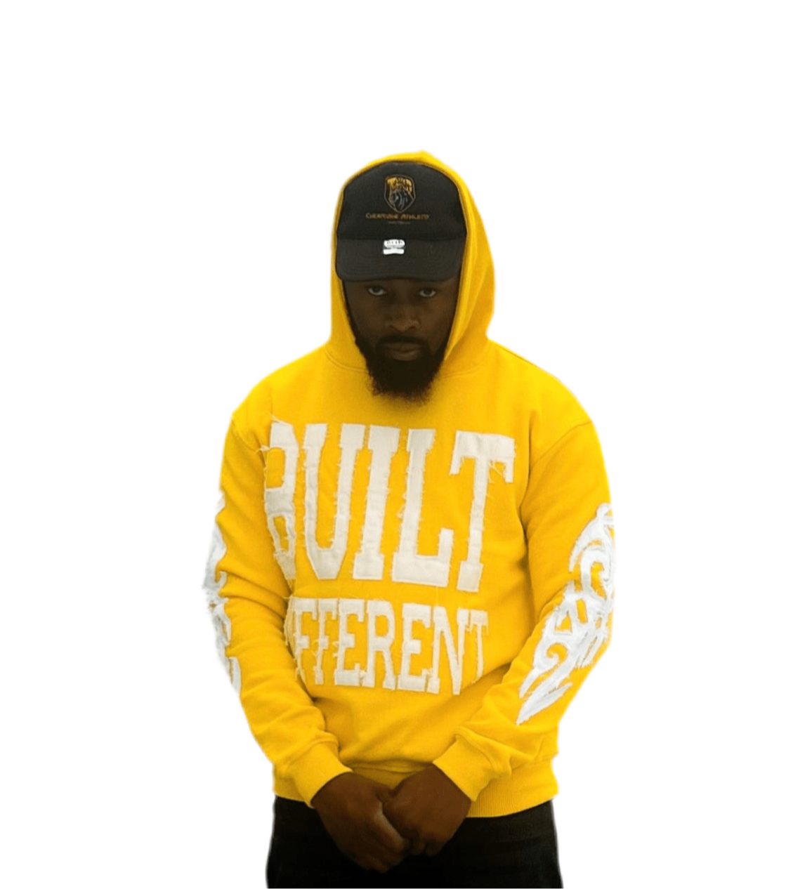 Voltage Hoodie – Distressed Embroidery | Cheatcode Athletix