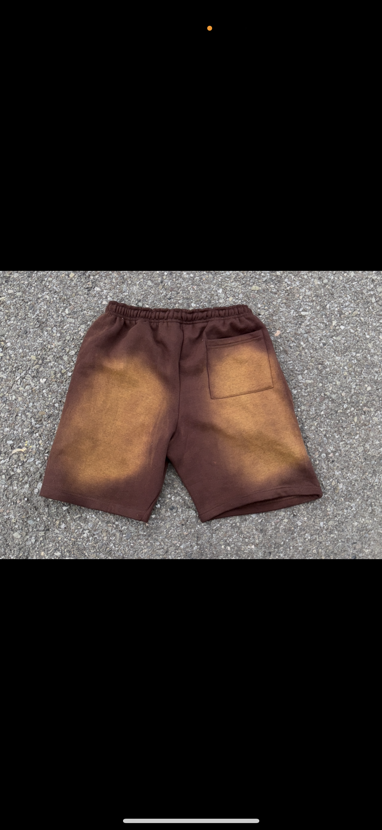 Earthtone Acid Wash Shorts – Distressed Embroidered | Cheatcode Athletix
