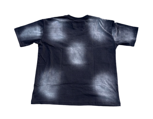 Blackout Acid Wash Shirt – Distressed Embroidered | Cheatcode Athletix