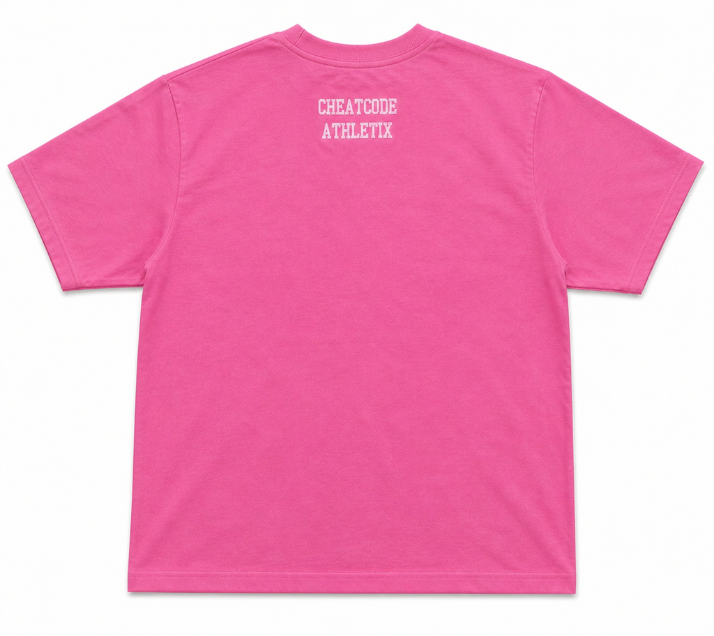 Pink Legacy Shirt – Believe Hope Fight 250 GSM Relaxed Heavyweight Tee
