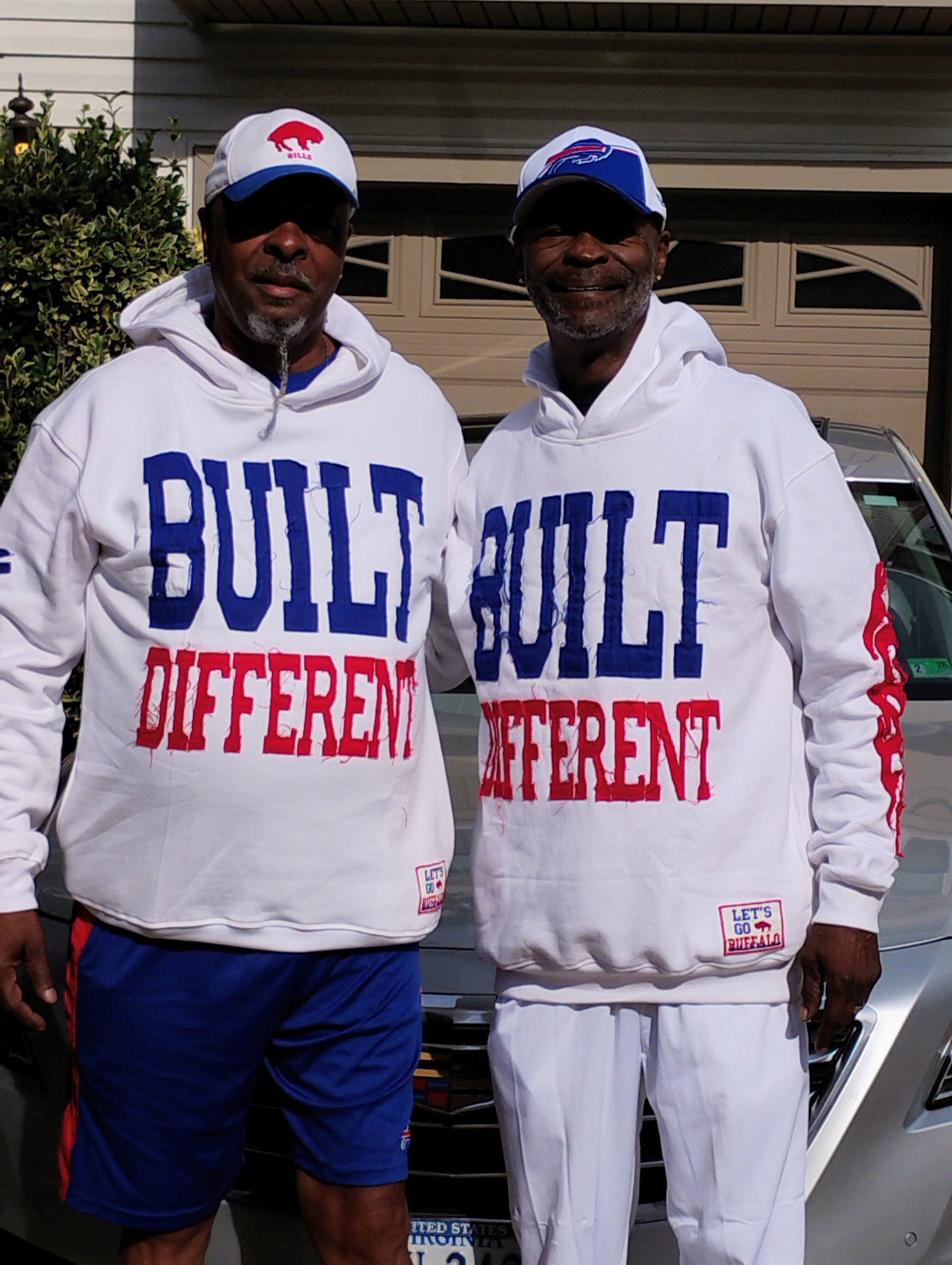 Built Different: Rivalries Edition Unisex Hoodie – 350 GSM Premium Cotton, Distressed Embroidery, Let’s Go Buffalo Patch