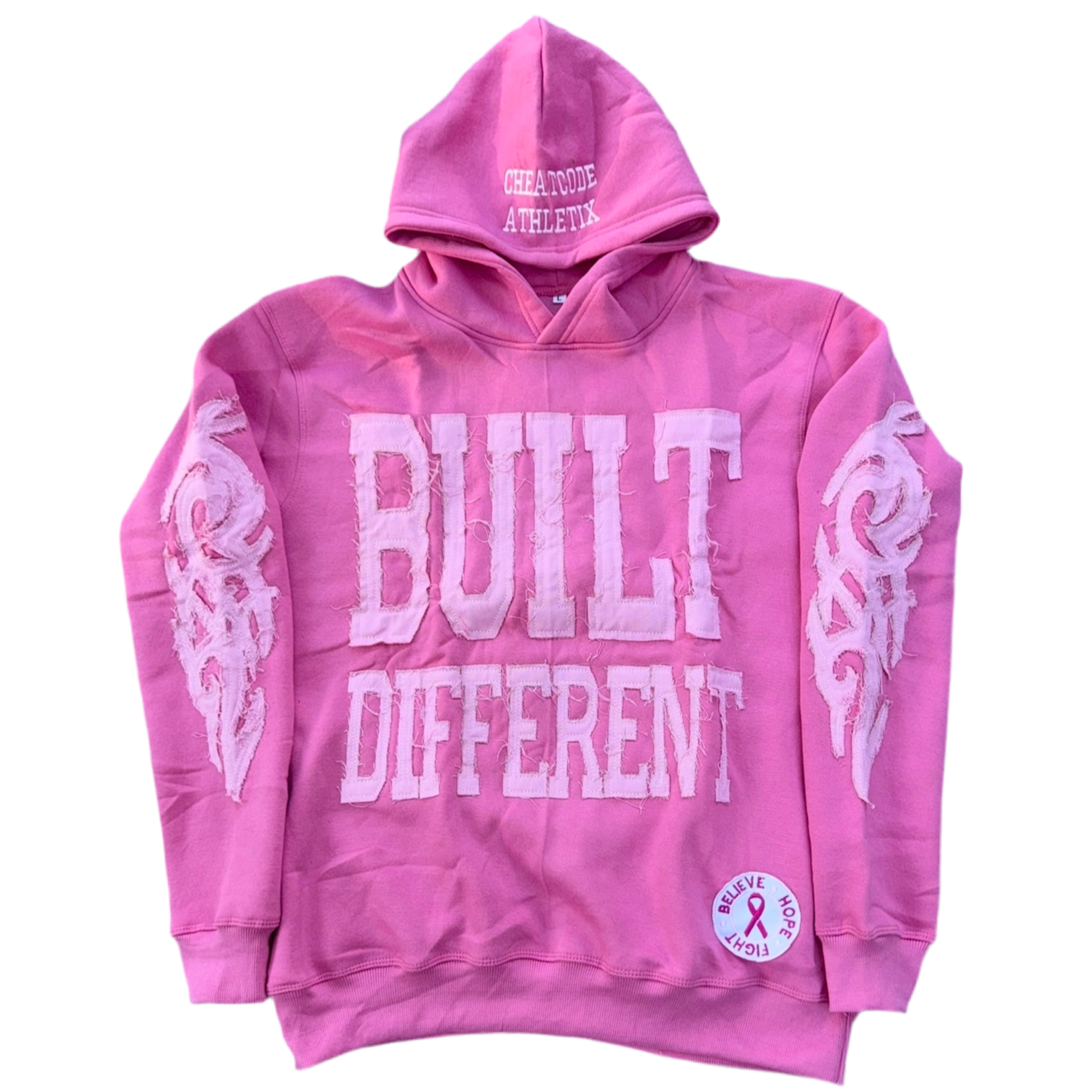 Pink Legacy Hoodie – Believe Hope Fight Edition
