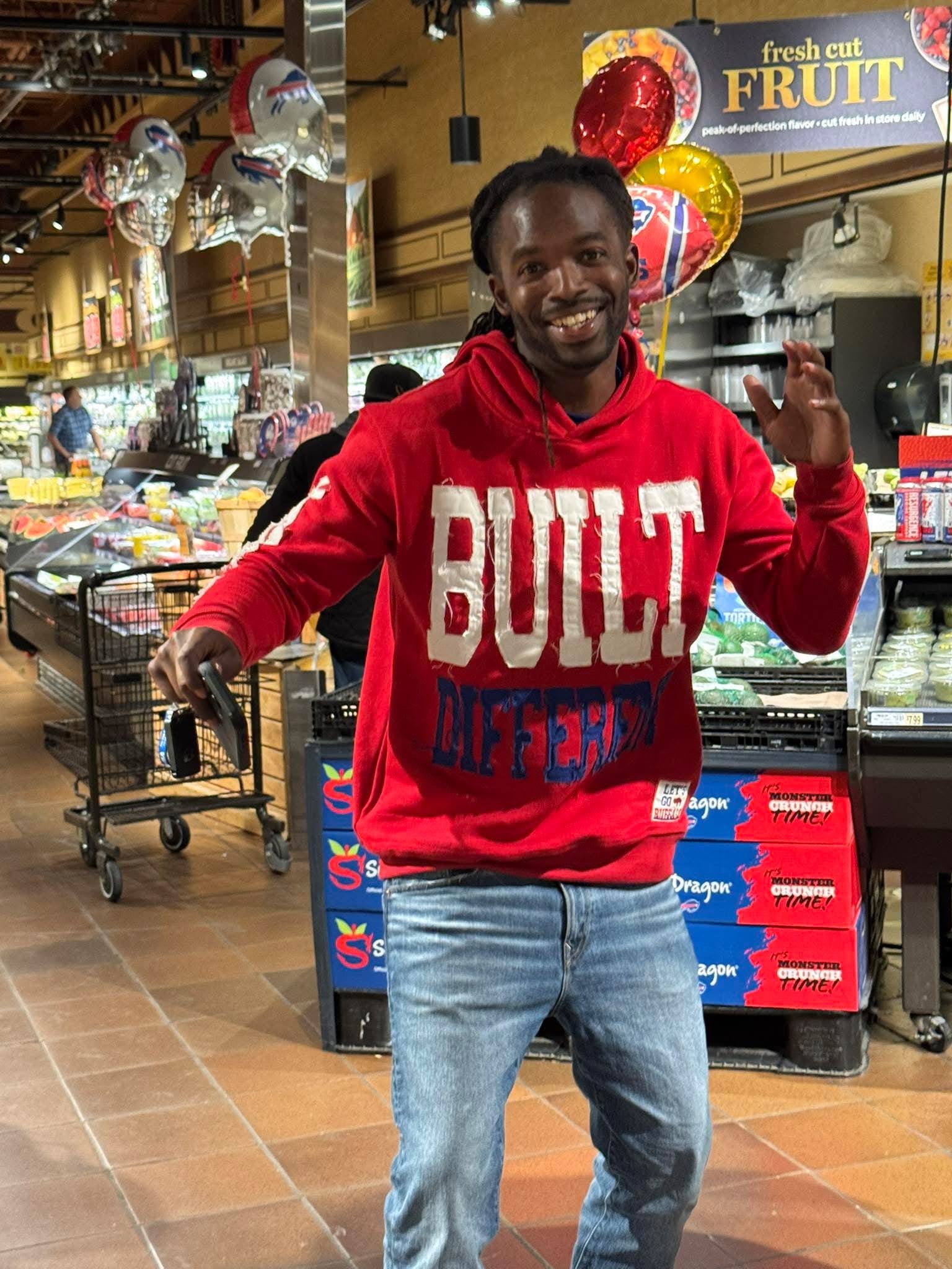 Built Different: Bloodline Mafia Edition Unisex Hoodie – 350 GSM Premium Cotton, Distressed Embroidery, Let’s Go Buffalo Patch