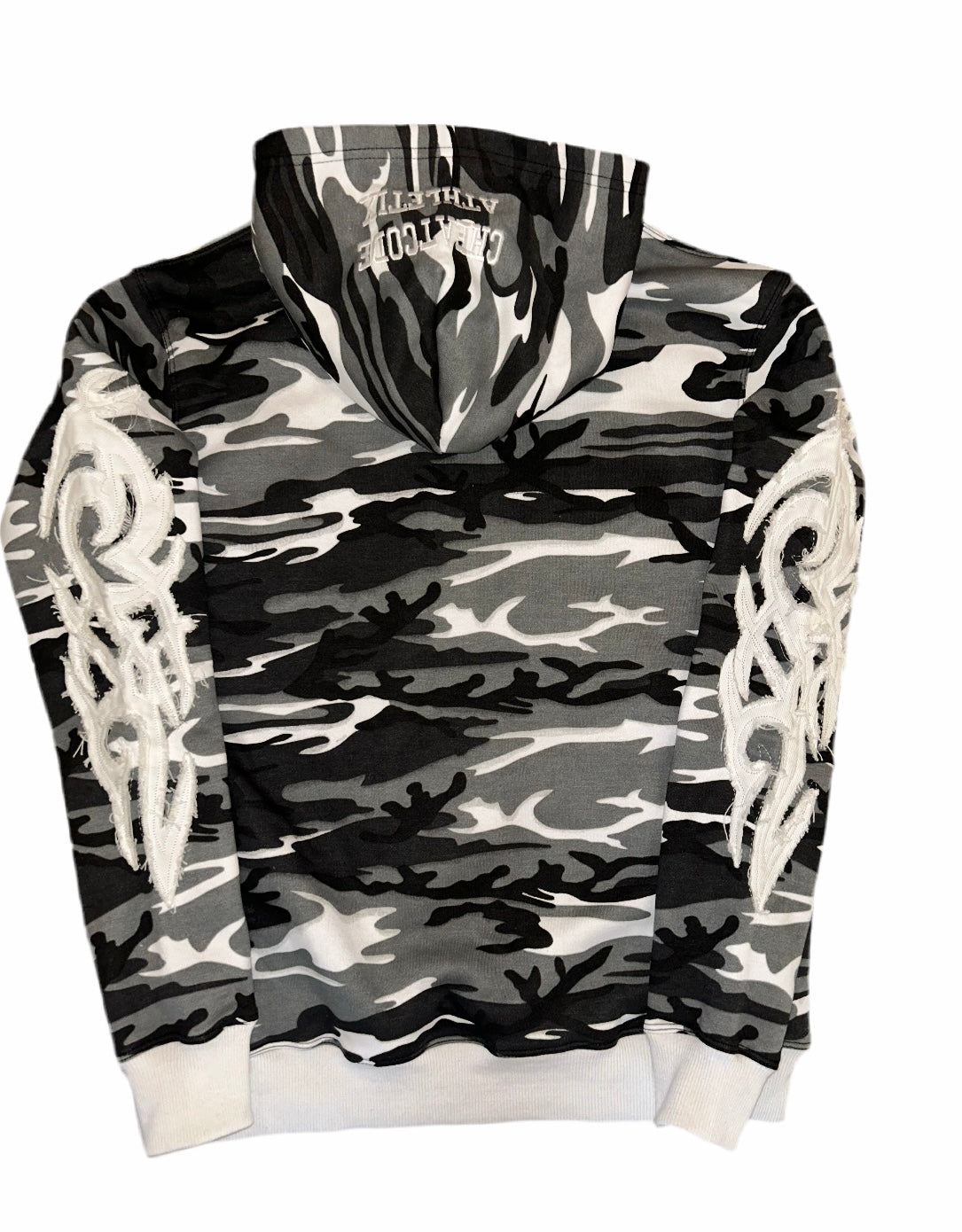 Limited Edition Built Different Heavyweight Hoodie - Black/White Camo