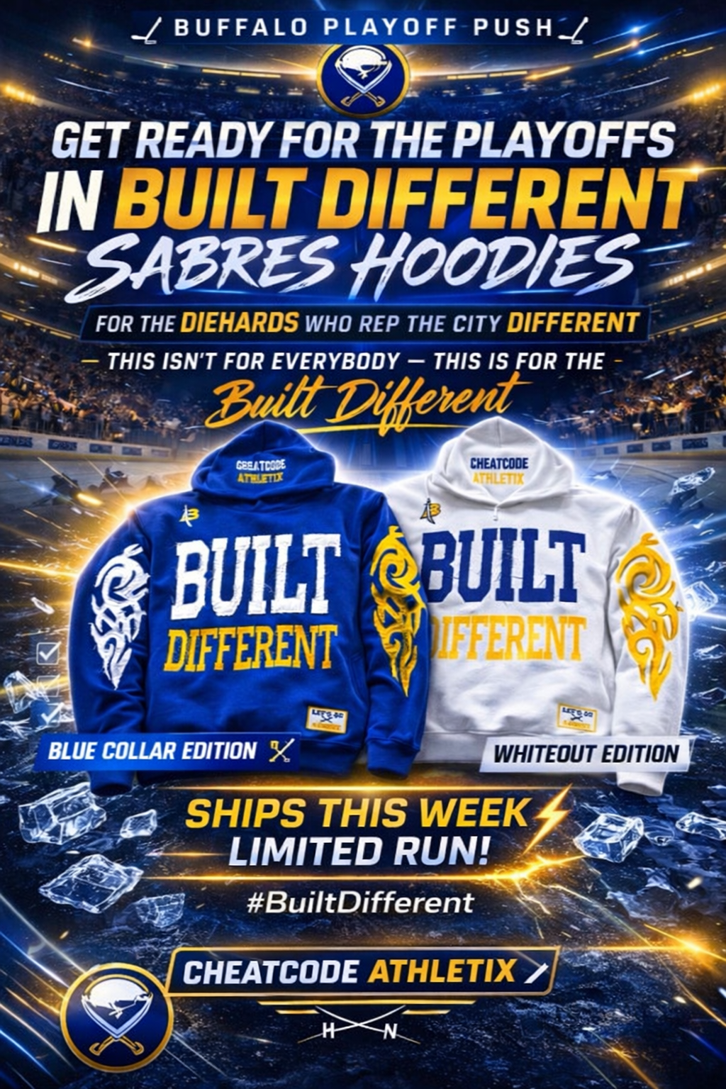 Blue Collar Edition Hoodie