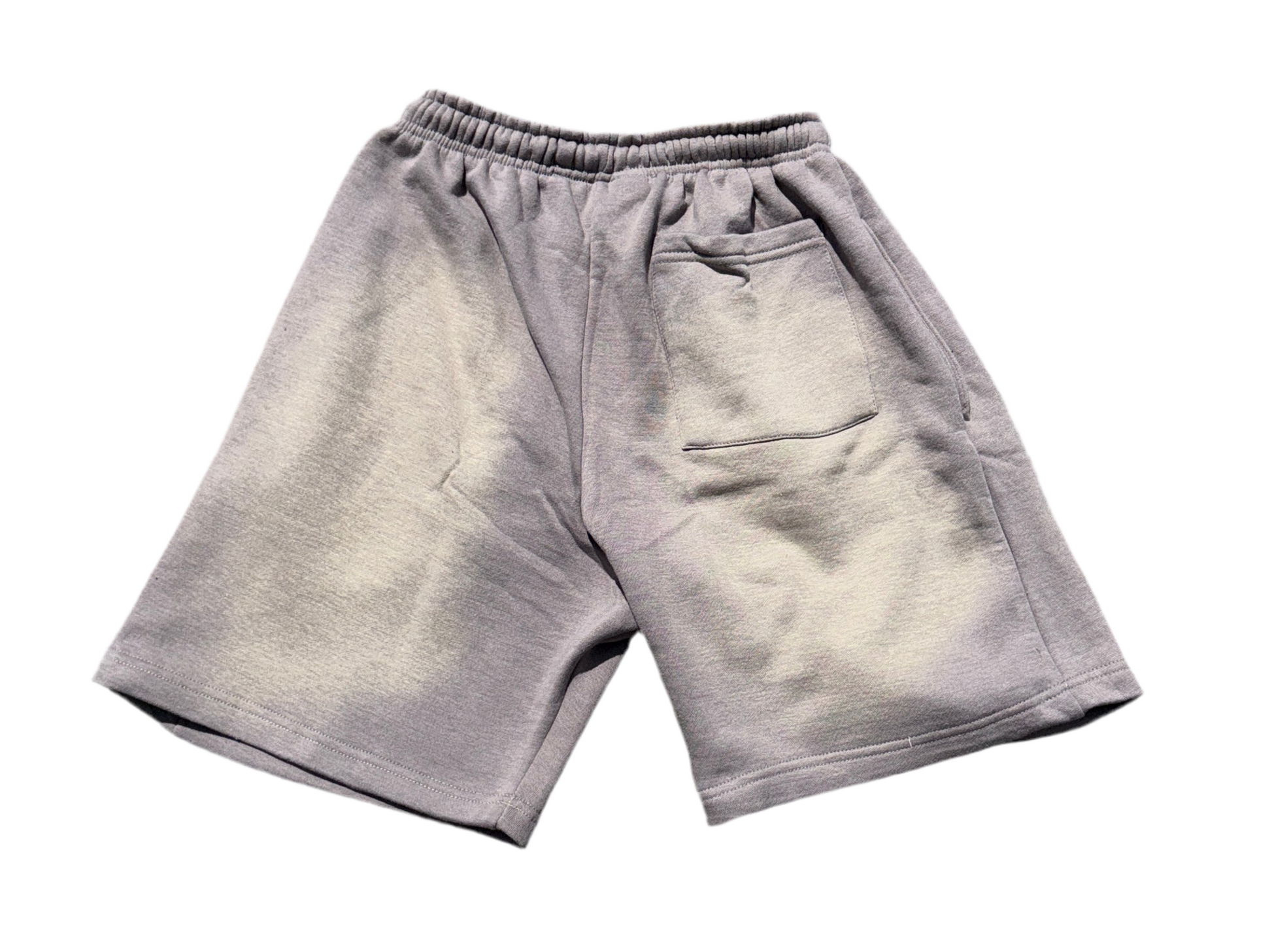 Smoke Acid Wash Shorts – Distressed Embroidered | Cheatcode Athletix