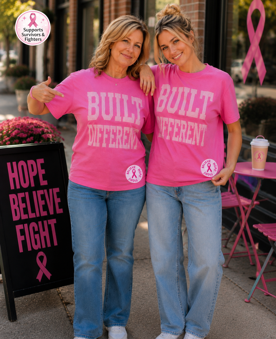 Pink Legacy Shirt – Believe Hope Fight Edition