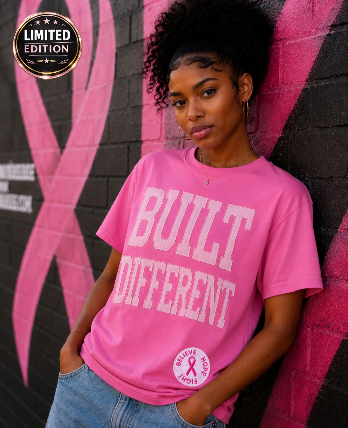 Pink Legacy Shirt – Believe Hope Fight Edition
