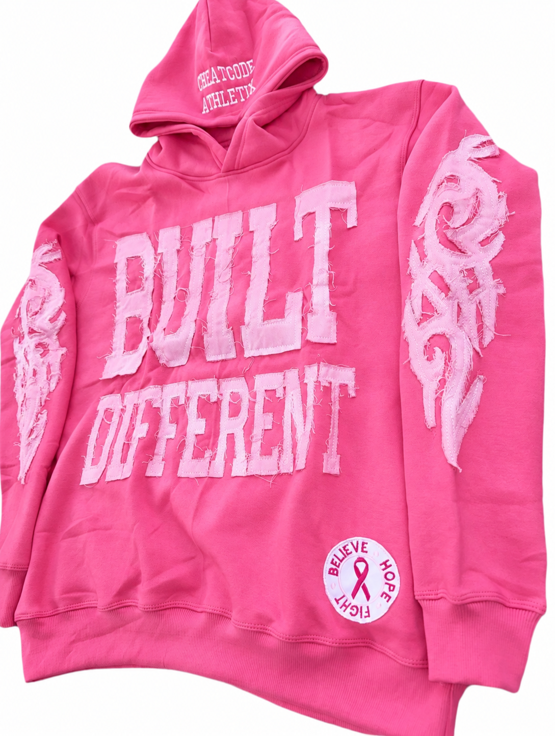 Pink Legacy Hoodie – Believe Hope Fight Edition