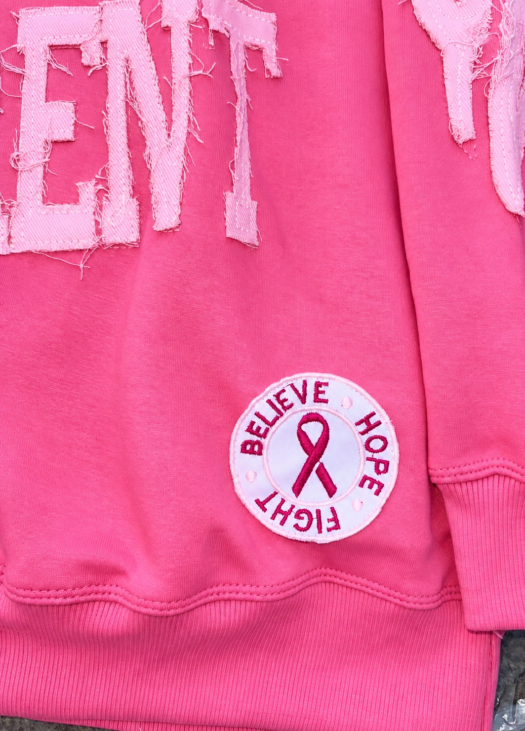 Pink Legacy Hoodie – Believe Hope Fight Edition