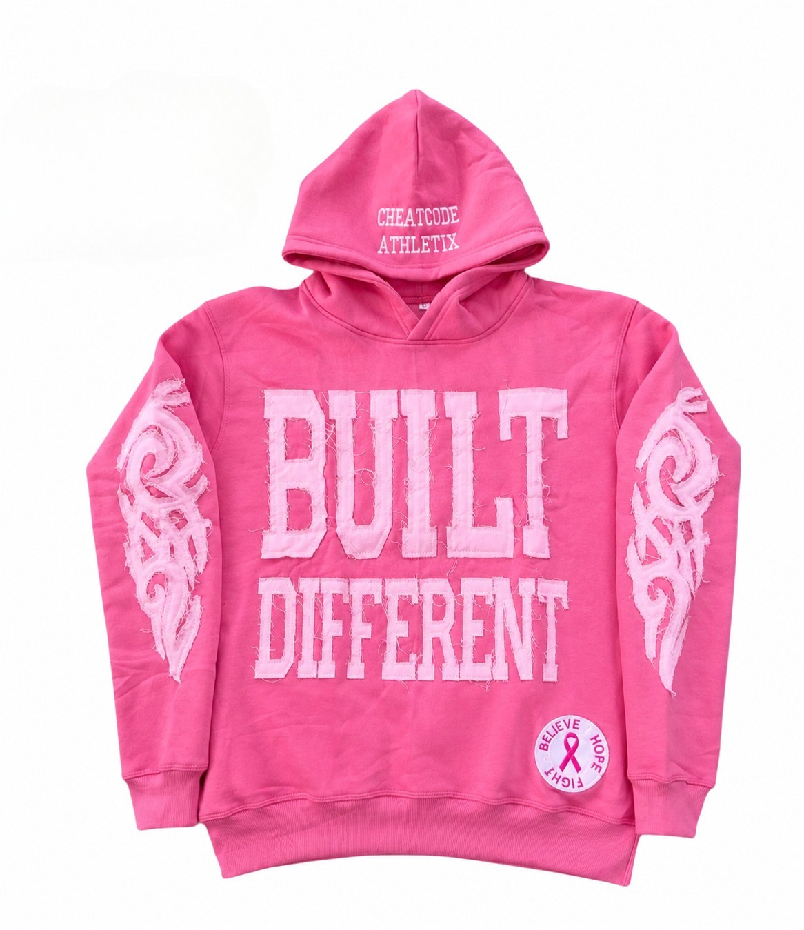 Pink Legacy Hoodie – Believe Hope Fight Edition