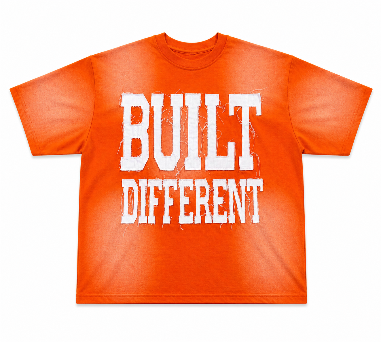 Orange 250 GSM Relaxed Heavyweight Tee