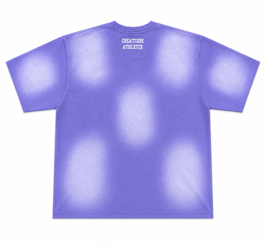 Brenda Purple 250 GSM Relaxed Heavyweight Tee