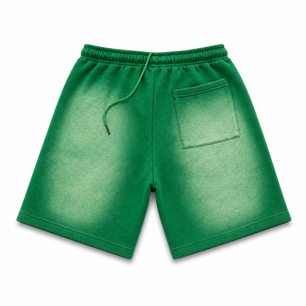Green 350 GSM Heavyweight Shorts