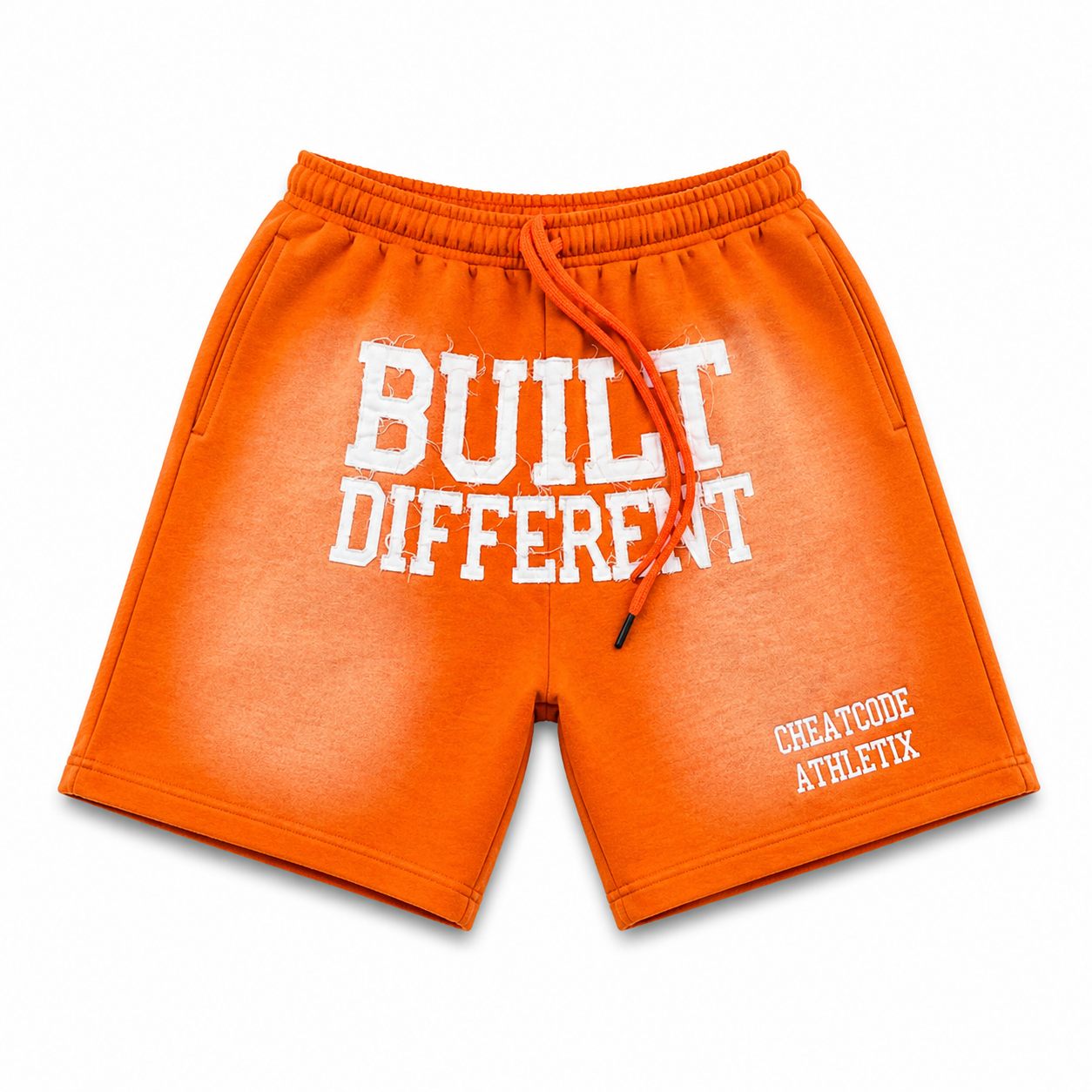 Orange 350 GSM Heavyweight Shorts