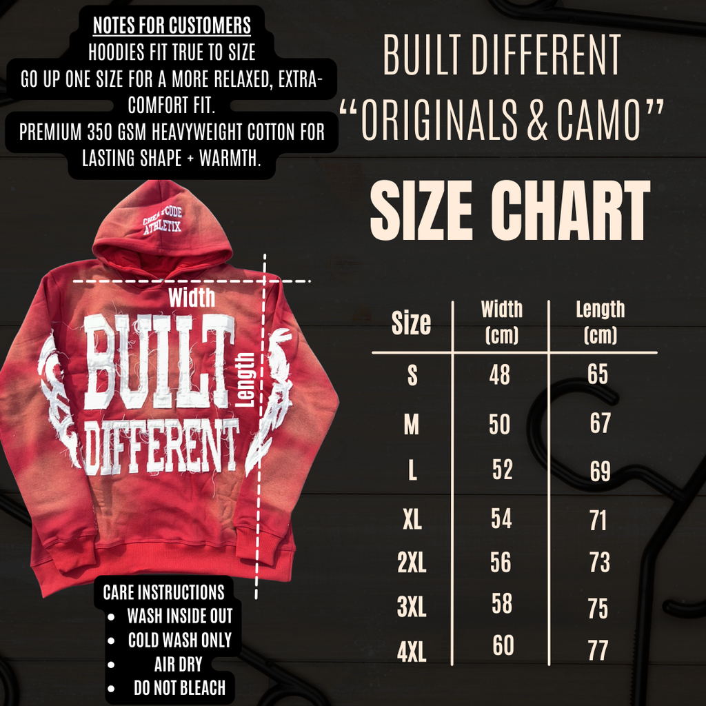 Built Different: The Foundation Edition Unisex Hoodie – 350 GSM Premium Cotton, Distressed Embroidery, Eclipse Statement Piece
