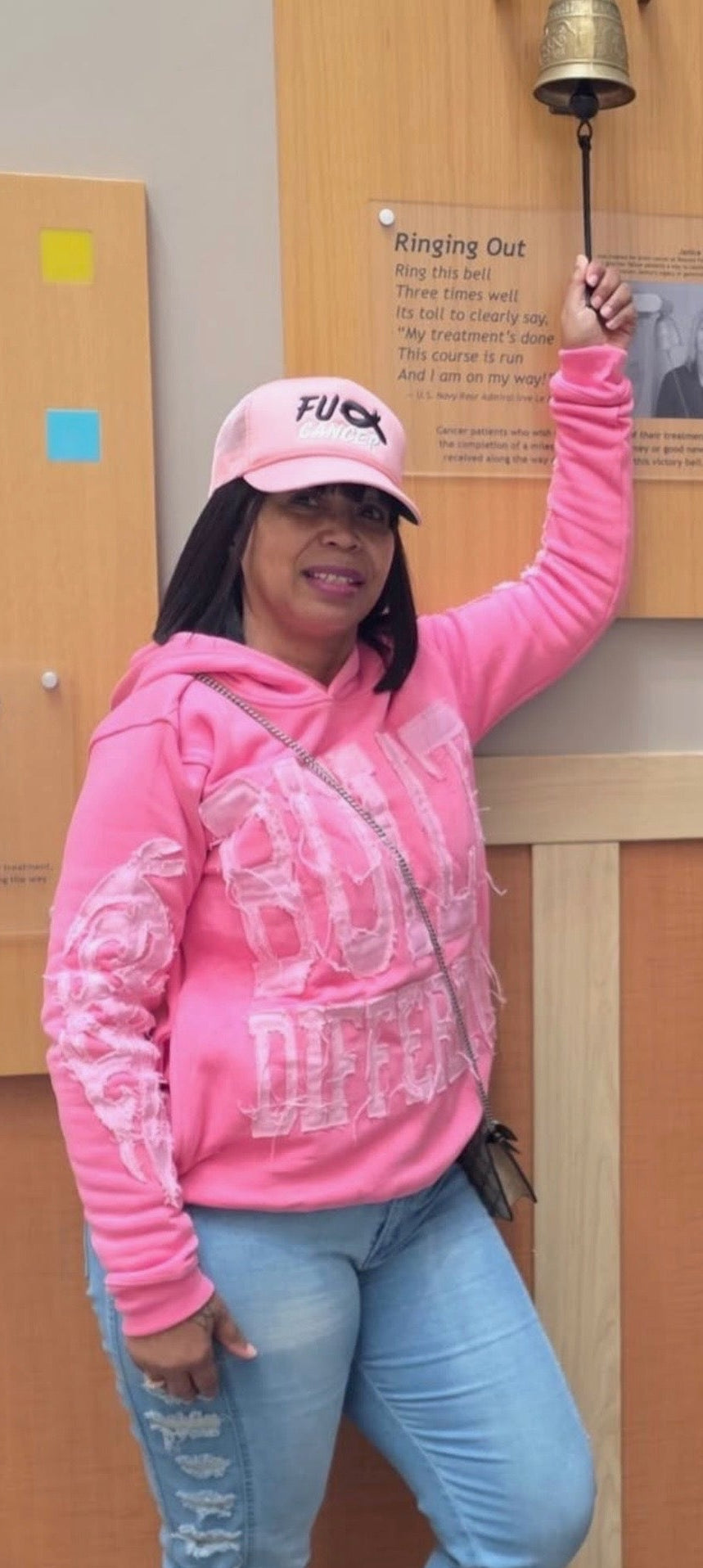 Pink Legacy Hoodie – Believe Hope Fight Edition