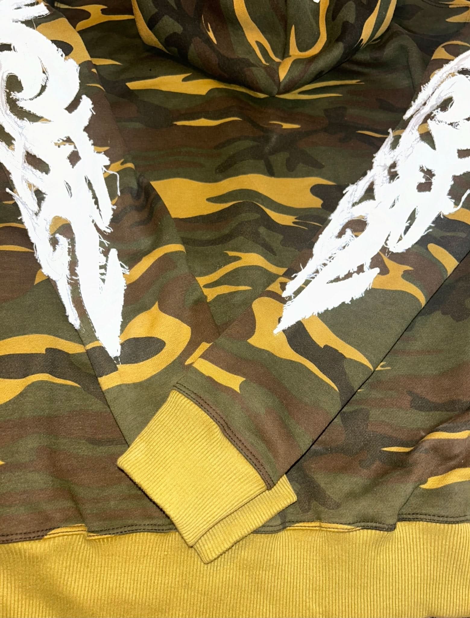 Army Camo Built Different Hoodie - Cheatcode Athletix