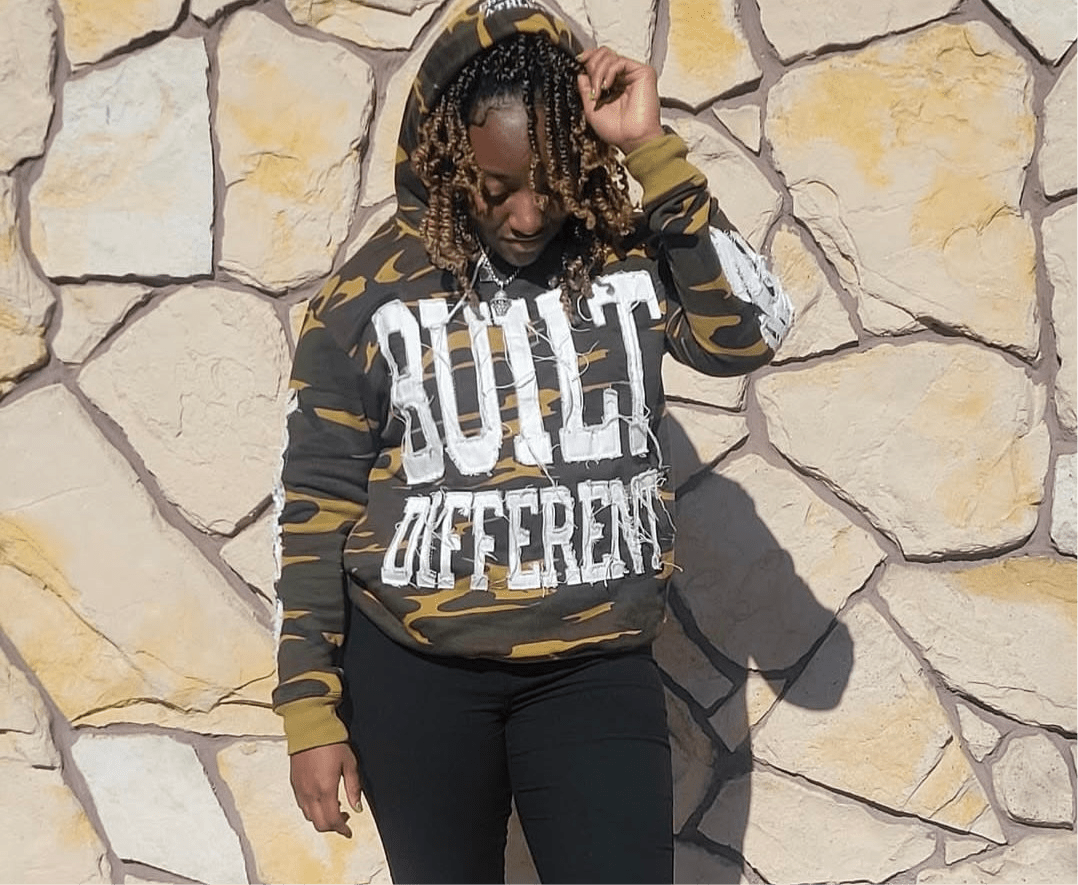 Army Camo Built Different Hoodie - Cheatcode Athletix