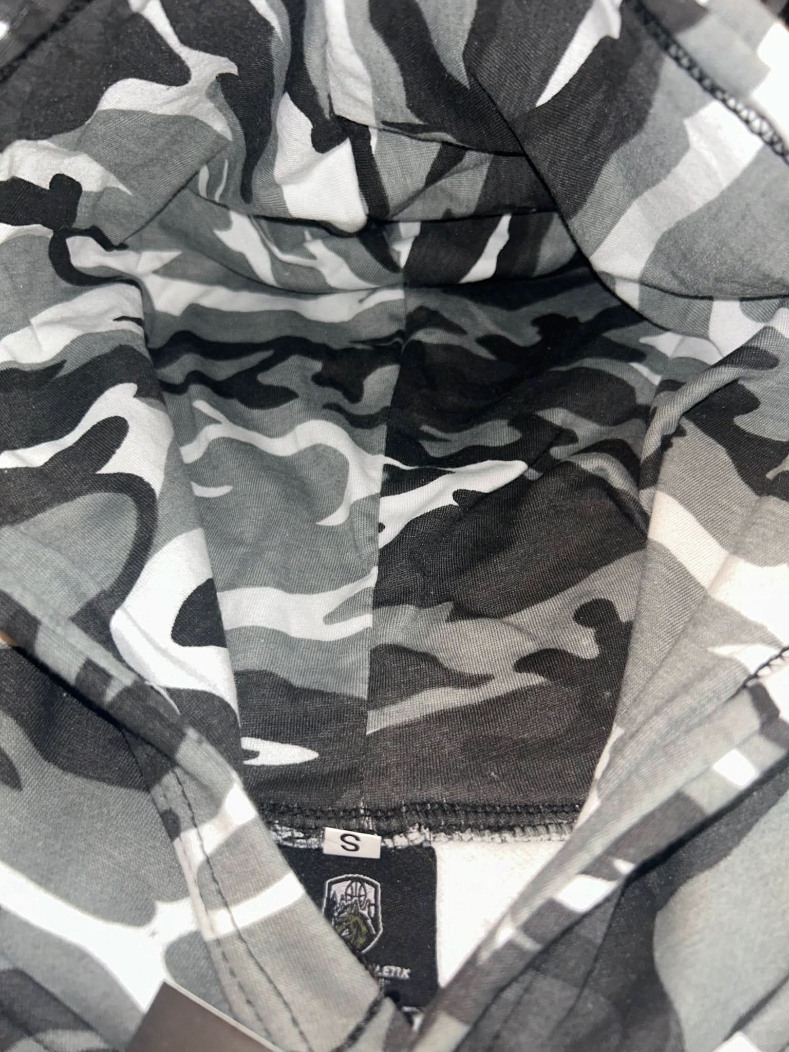 Black Camo Built Different Hoodie - Cheatcode Athletix